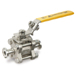 V-905MTC, 3 Piece Sanitary Ball Valves, Tube Bore , Clamp End